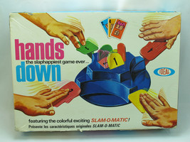 Hands Down 1965 Game by Ideal Toy Corp 100% Complete Excellent Plus Bili... - $42.65