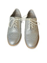 Cole Haan Mens Shoes Oxford Sneaker Lace Up Flats Silver Style# W01573 S... - $29.69