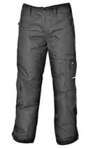 Women’s Arctix Mesh Lined Premium Snowboard Cargo Pants (Black) Med Style #415 - £32.17 GBP