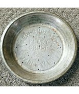 Vintage Vented Tin Pie Pan New England Flaky Crust Pie Table Talk  - £8.64 GBP