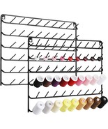 YBING Thread Holder Wall 2 Pack 54 Spools Thread Rack Wall Mount Embroid... - $930.55 MXN