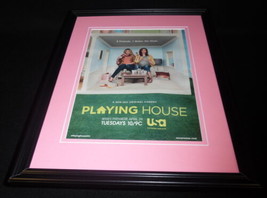 Playing House 2014 USA 11x14 Framed ORIGINAL Advertisement Jessica St. Clair - £27.68 GBP