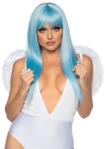 Marabou trimmed feather angel wings. - £25.95 GBP