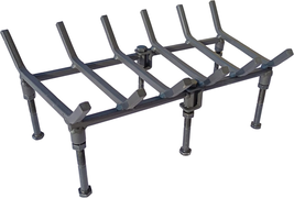 TAFIEDA Fireplace Log Holder . 18 Inches Heavy Duty Solid Stee - €56,94 EUR