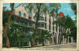 Vintage Postcard The Cloister Glenwood Mission Inn Riverside California Ca - £6.81 GBP