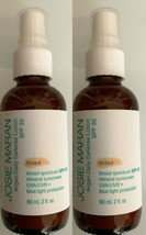 2 x Josie Maran Argan Daily Defense Lotion SPF 30 Sunscreen TINTED   - $26.72