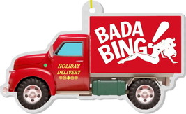 The Sopranos Bada Bing Strip Club Delivery Truck Holiday Christmas Tree Ornament - £9.06 GBP