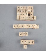 Alphabet Stamps Cursive Lower Case - No Q - - $15.48 CAD