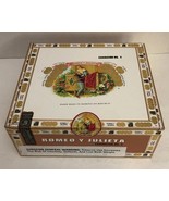 Romeo Y Julieta Cigar Box-Exhibicion No 3 -Handmade in Dominican Republi... - $19.68
