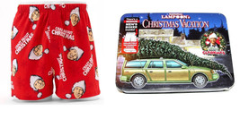 National Lampoon Christmas Vacation Boxers Mens Size Small Collector Tin Holiday - £6.32 GBP