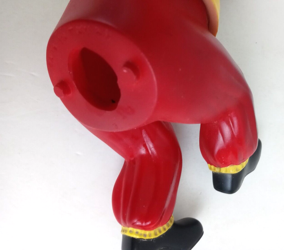 Vintage 1978 Nursery Originals Brightly Colored Children's Plastic 9" Clown Item image 11