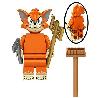 NawToys Lightning Tom &amp; Jerry Cartoon Custom Minifigure From US - £4.83 GBP