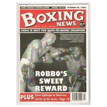 Boxing News Magazine October 29 1993 mbox3437/f Vol.49 No.44 Robbo&#39;s sweet rewar - £3.12 GBP