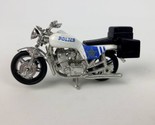 Vintage Police Motorcycle 1980s 3.5&quot;  - $7.91