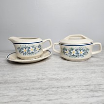 LENOX Temper-ware &#39;Dewdrops&#39; Creamer, Sugar Bowl w/Lid &amp; Bread &amp; Butter ... - $4.94