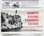 North Shore Fishing Guide Brochure Minnesota 1990 Lake Superior  - £14.28 GBP