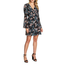 NWT Womens Size 12 Nordstrom Cynthia Steffe Floral Wrap Dress - £33.78 GBP
