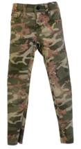Signature Levi Strauss Girls Camouflage Jeans Size 6 Skinny Adjustable Waist - £8.59 GBP