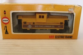 HO Scale Cox, Caboose, Big Pine Lumber Co. Yellow, #011 BNOS - £23.92 GBP