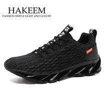 Men Shoes Men Casual Shoes High Quality Winter Mesh Sneakers Lightweight Male Tr - £30.59 GBP