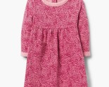 NWT Gymboree Creative Types Girls Pink Leaf Long Sleeve Dress 2T - £8.92 GBP