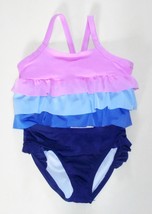 Gymboree Girls Size 4 XS 2-Piece Tankini Tiered Bathing Swimsuit  NWT - £15.21 GBP