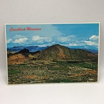 Camelback Mountain Phoenix Arizona Scenic Aerial View Vintage Postcard - $7.90