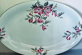 Noritake Nippon Toki Kaisha Porcelain SMALL Serving Platter 12&quot; x 8&quot; Circa WWII - £30.37 GBP