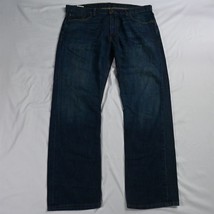 Levis 38 x 32 514 0610 Straight Dark Wash Denim Jeans - $27.43