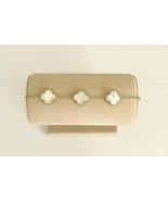 925 Sterling Silver Mother Of Pearl Clover Bracelet - $67.58 CAD