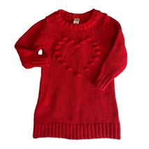 Old Navy Heart Sweater Dress Size 12-18 Months - £9.49 GBP