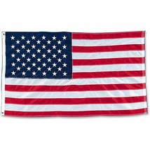 United States American US Flag Heavy Duty Nylon Embroidered Stars USA Fl... - £10.21 GBP+