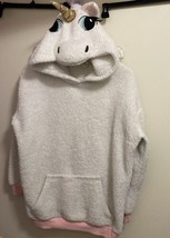 Forever 21 Juniors Unicorn Hoodie Hooded Sweatshirt Fleece Bust 40” XS Runs Big - £9.10 GBP