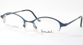 Vintage Brendel 8702 151 Verde Blu Unico Raro Vista Titanio Telaio 46-18-135mm - £101.38 GBP