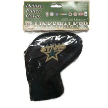 NHL Dallas Stars Deluxe Putter Cover Embroidered Logo Black - £6.00 GBP