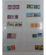 lot of posted international stamps philipins,fiji  USA see photos (book ... - £4.73 GBP