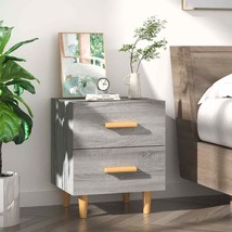 Modern Wooden Bedside Table Cabinet Nightstand 2 Drawers Side End Sofa Table - £34.40 GBP+