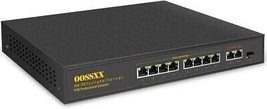 Full Gigabit 8 Port Gigabit PoE Switch with 2 Uplink 1 SFP Port 150W 1000Mbps Un - £81.76 GBP