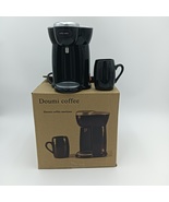 Doumi coffee Electric coffee machines With Brewing Basket Black One Cup ... - $570.99 MXN