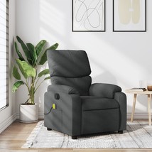  Massage Recliner Chair Dark Gray - $5,643.33 MXN