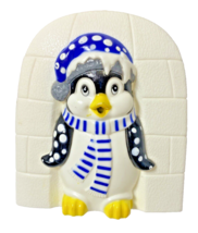 Vintage GIFTCO Plastic Igloo Penguin Refrigerator Baking Soda Holder UK ... - $8.00