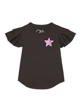 Chaser Little Girl&#39;s Star Wings Tee Union Black - £35.21 GBP
