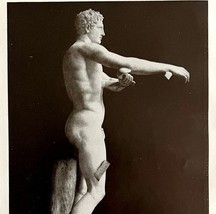 1927 The Apoxyomenos Of Lysippus Antique Art Print Ephemera DWN6A - $19.99