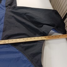 REI Elements RN#37249 Unisex Blue/Black Under Arms Zipper Hooded Jacket Size L image 6