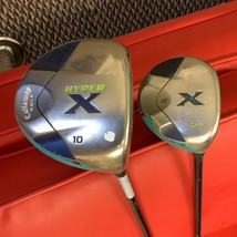 Callaway Hyper X Series Wood Pair 5W 18Deg, 10Deg Driver REG Flex RH w/C... - $3,593.55 MXN