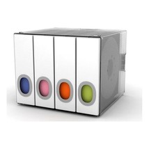 Atlantic Parade 96 Disc Holder w/ 4 Color-Coded Pull-Out Categories in White - £35.13 GBP