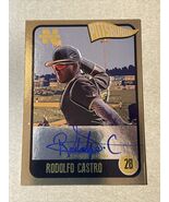 2020 Onyx Nimbus Rodolfo Castro Gold  Auto /50 Pittsburgh Pirates Autograph - €58,48 EUR