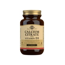 Solgar Calcium citrate + vitamin D3 A60 - $31.78