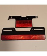 HARLEY DAVIDSON Licence Plate Bracket &amp; Rear Licence Plate Bar Reflector... - $38.56 CAD
