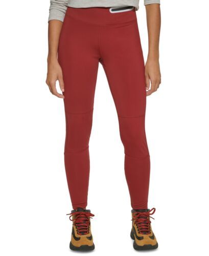 Primary image for Bass Outdoor Womens Fastline Trail Leggings size Small Color Pomegranate